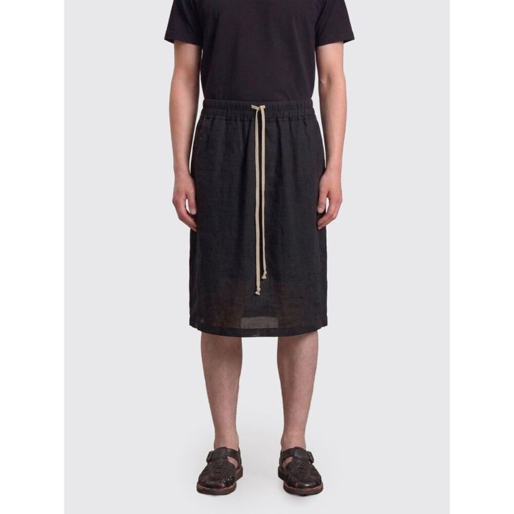 Rick Owens Men Polyester Shorts Rick Owens